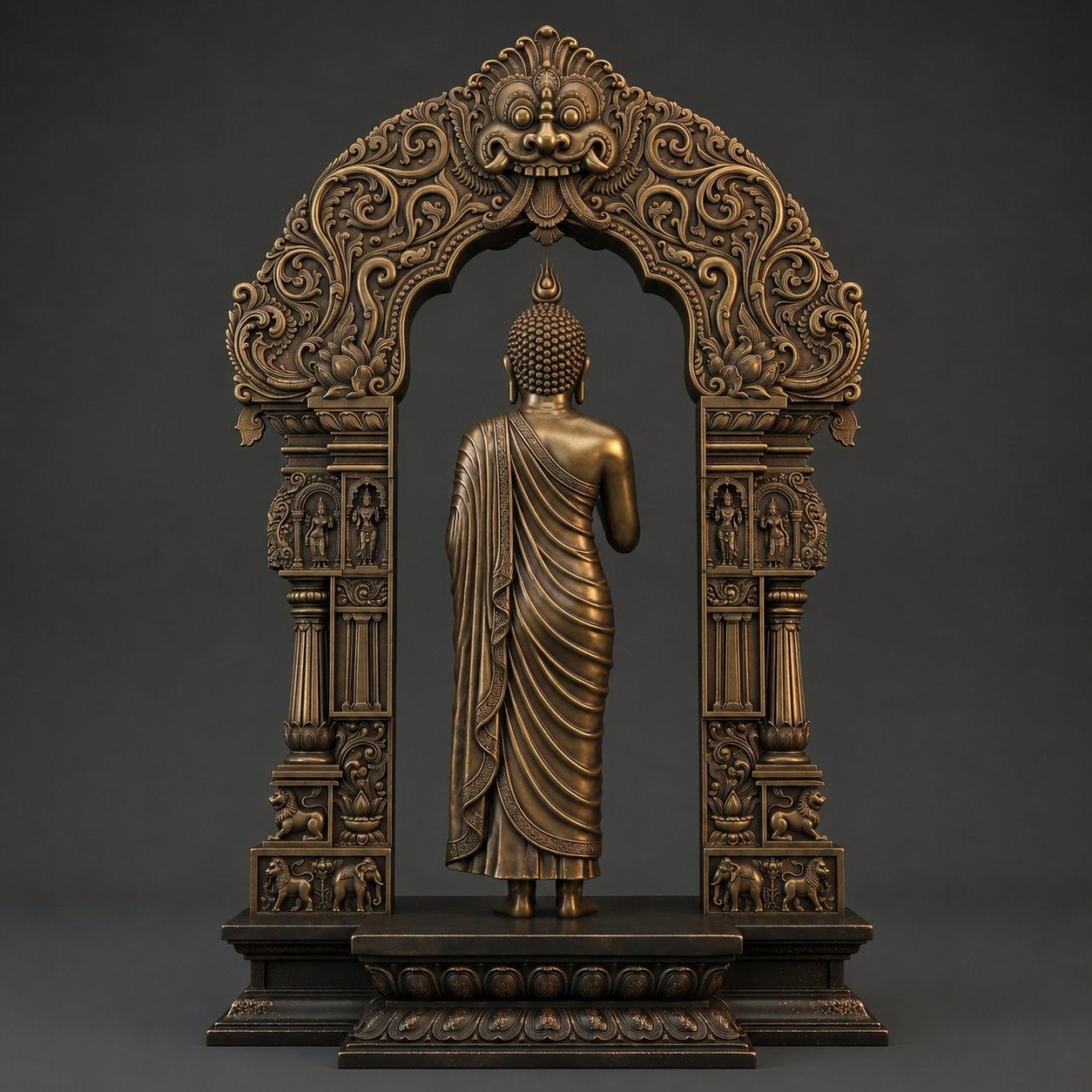 Buddha Archway Statue