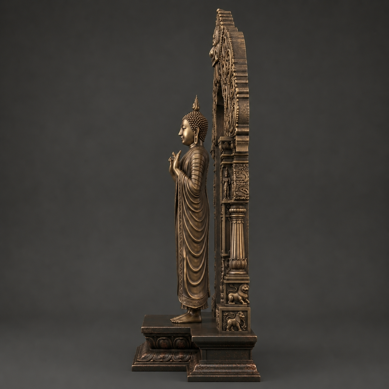 Buddha Archway Statue