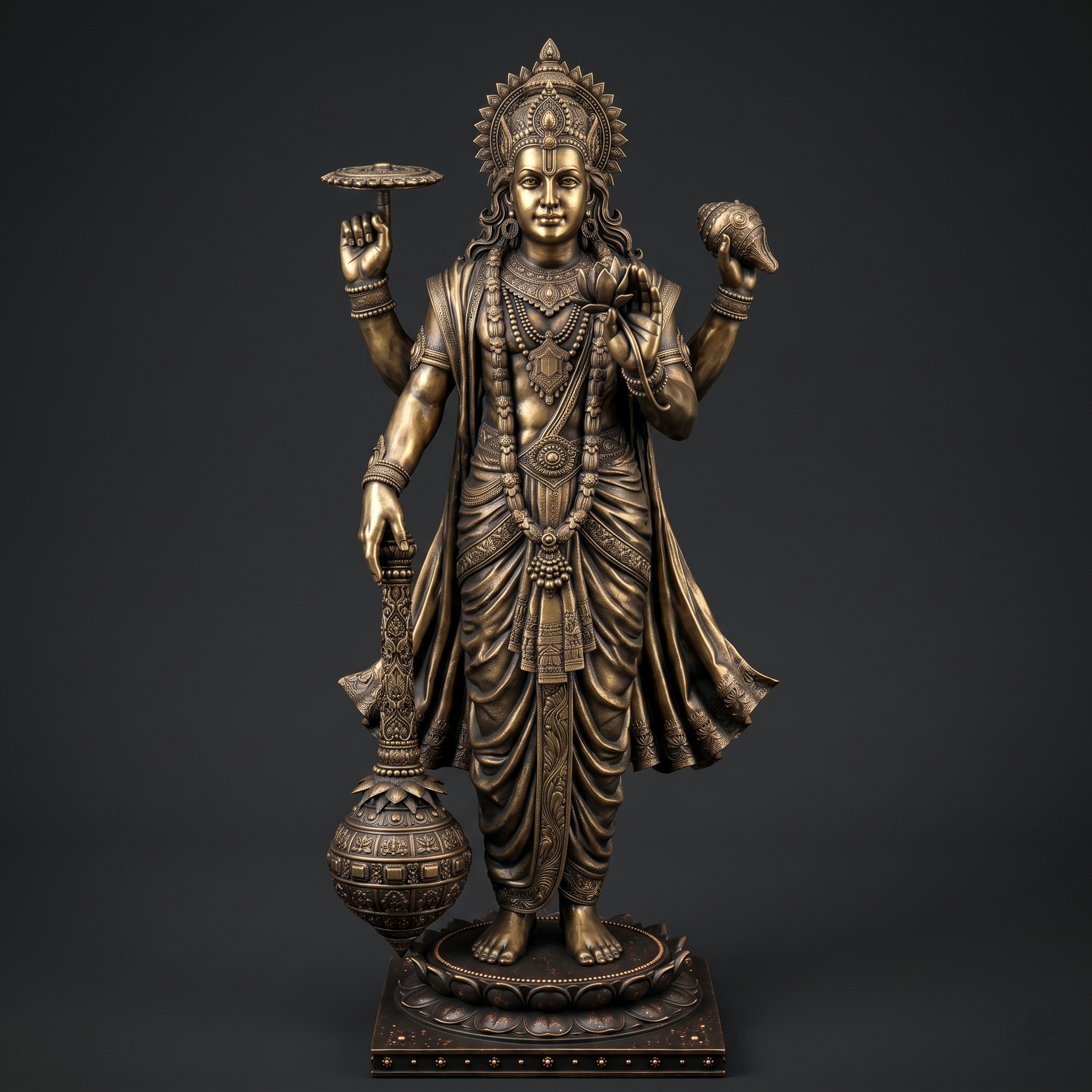 Vishnu God Statue