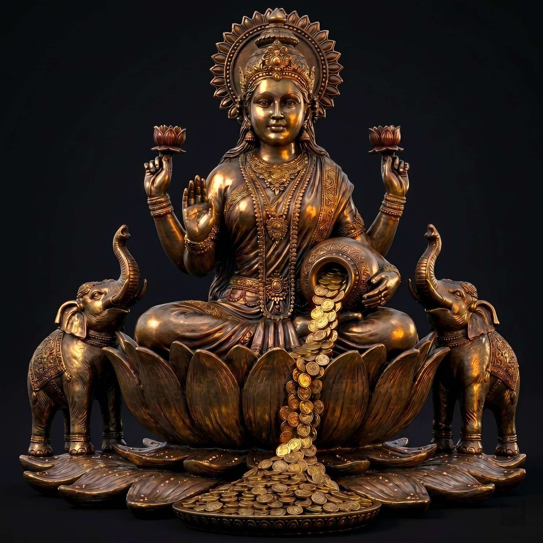 Goddess Lakshmi Statue