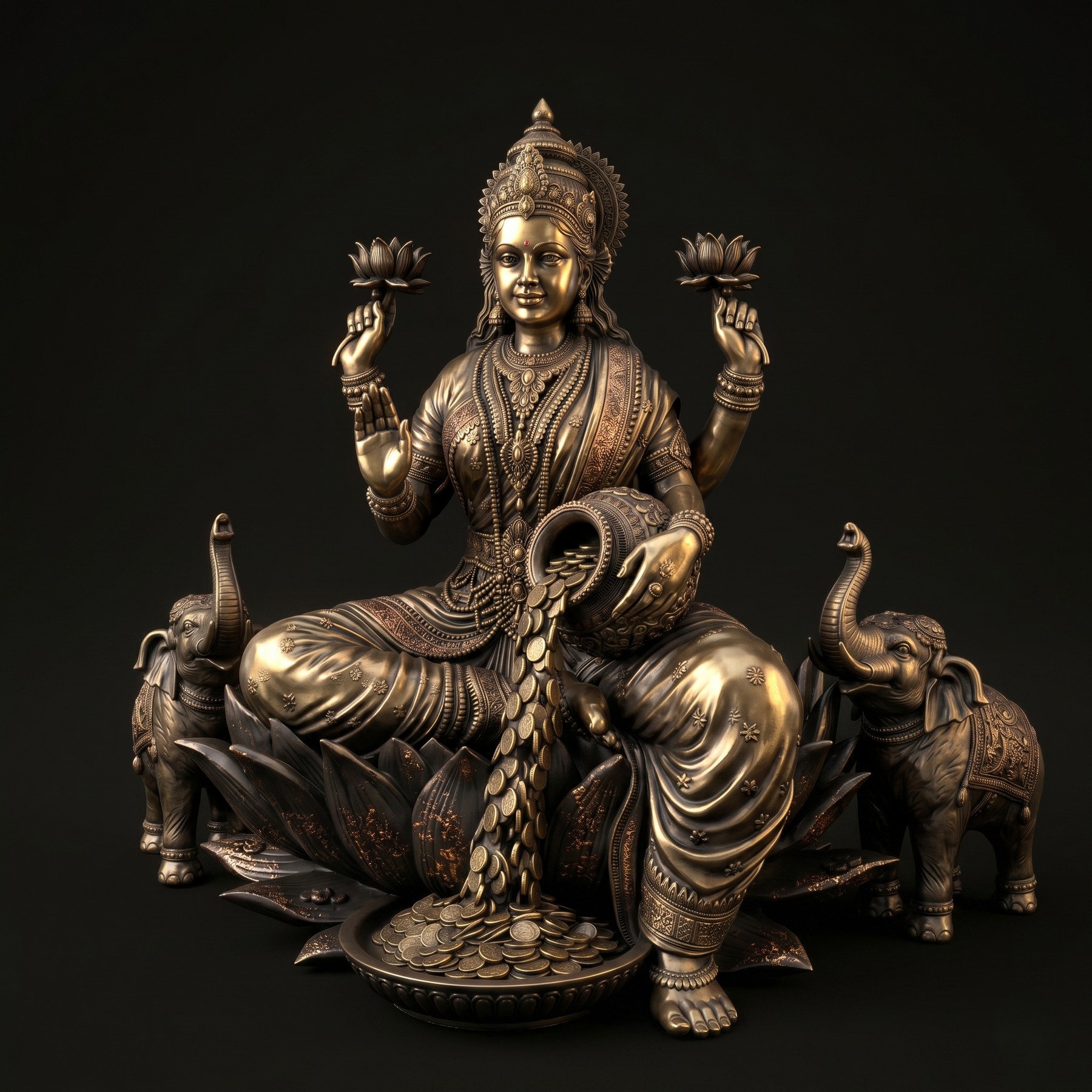 Goddess Lakshmi Statue