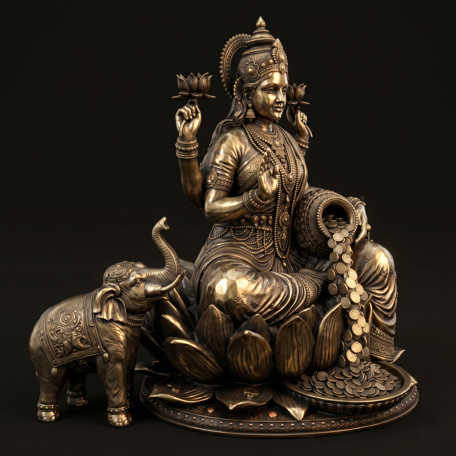 Goddess Lakshmi Statue