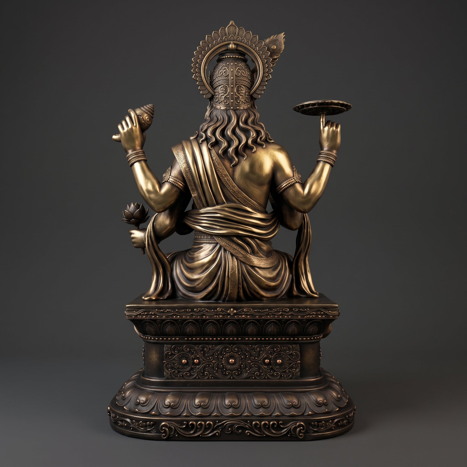 Vishnu God - Sitting